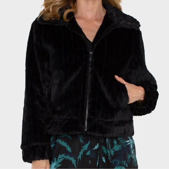 Liverpool Jackets & Blazers - Liverpool Black Teddy Jacket